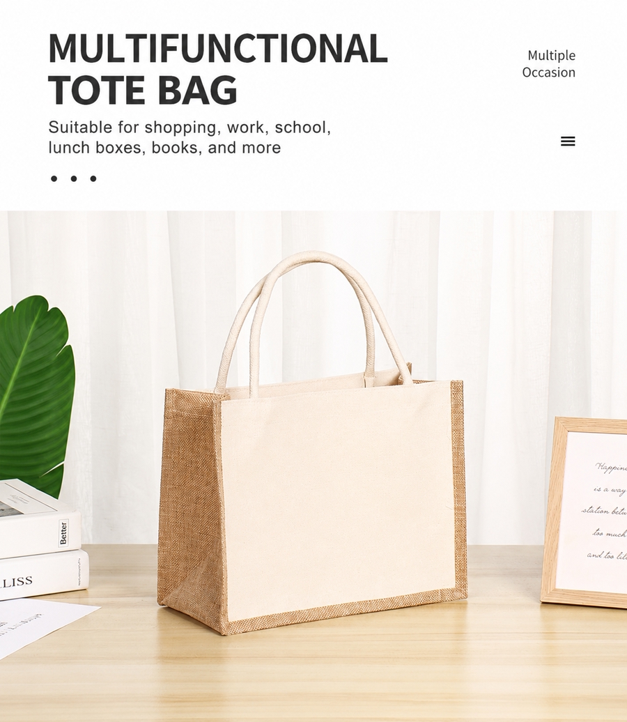 Customizable Linen Canvas Tote Bags5.jpg